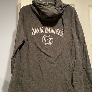 Jack Daniel's Gray Logo Hoodie